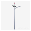 Solar Wind Hybrid Street Light With High Brightness